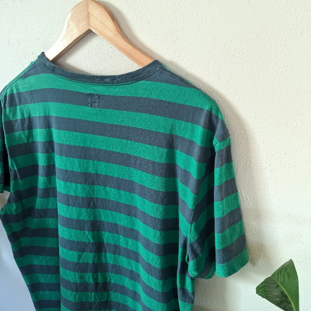 J. Crew | Slim Fit | Striped Short Sleeve Shirt